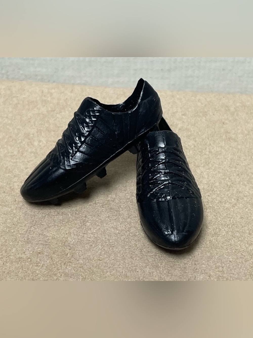 Mattel Ken Black Toy Soccer Cleats for 11” Doll Accessories Barbie Shoes